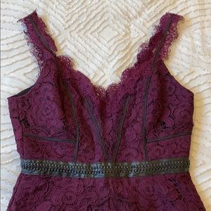 Free people lace gown